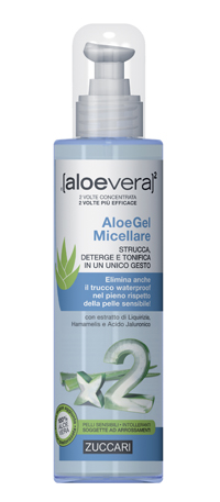 ALOEVERA2 ALOEGEL MICELLARE 200 ML - Metafarm
