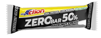 PROACTION ZERO BAR 50% CREMA DI NOCCIOLE 60 G - Metafarm