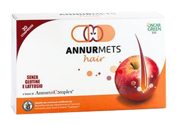 ANNURMETS HAIR 510 MG 30 COMPRESSE - Metafarm