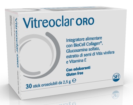 VITREOCLAR ORO 30 BUSTINE OROSOLUBILI DA 2,5 G - Metafarm