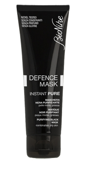 DEFENCE MASK INSTANT PURE MASCHERA NERA PURIFICANTE 75 ML - Metafarm