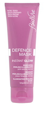 DEFENCE MASK INSTANT GLOW MASCHERA PEELING ILLUMINANTE 75 ML - Metafarm