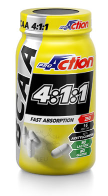 PROACTION BCAA 411 250 COMPRESSE - Metafarm