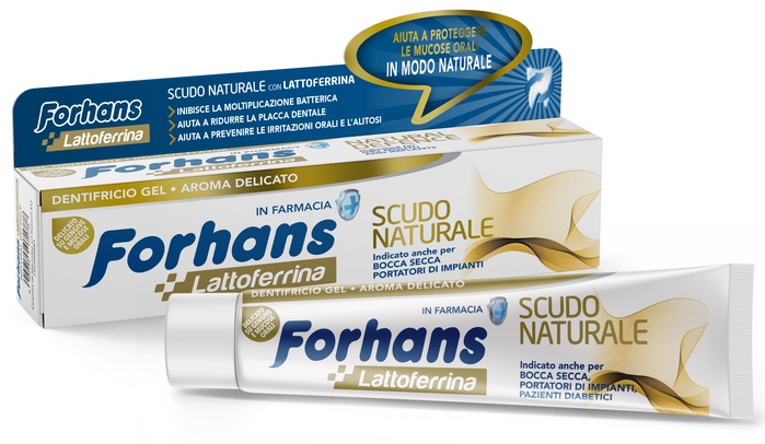 FORHANS DENTIFRICIO SCUDO NATURALE 75 ML - Metafarm