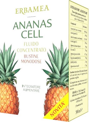 ANANAS CELL FLUIDO CONCENTRATO 15 BUSTINE 20 ML - Metafarm