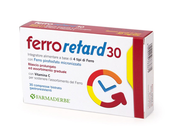 FERRO RETARD 30 COMPRESSE - Metafarm