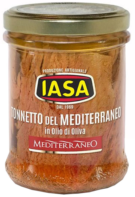 IASA IL GUSTOSO TONNETTO DEL MEDITERRANEO IN OLIO EXTRA VERGINE DI OLIVA 200 G - Metafarm