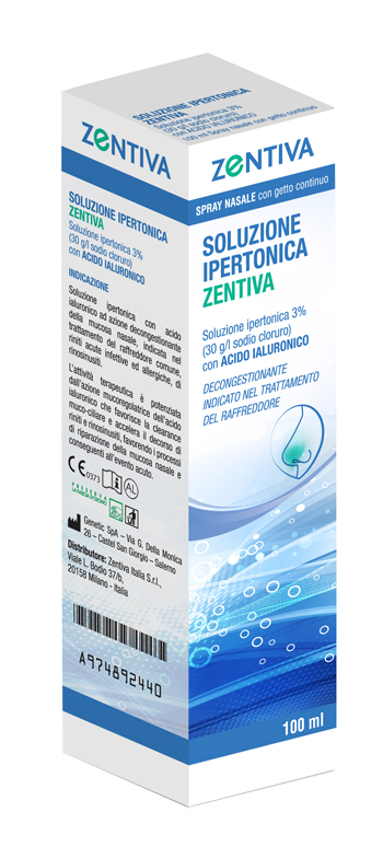 SOLUZIONE IPERTONICA ZENTIVA SPRAY NASALE 100 ML - Metafarm