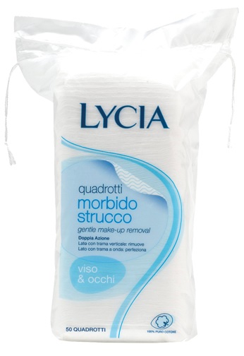 LYCIA 50 QUADROTTI COTONE STRISCIA 12 PEZZI - Metafarm