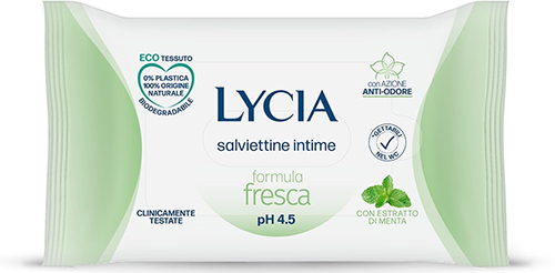 LYCIA SALVIETTINE INTIME FRESH 12 SALVIETTINE - Metafarm