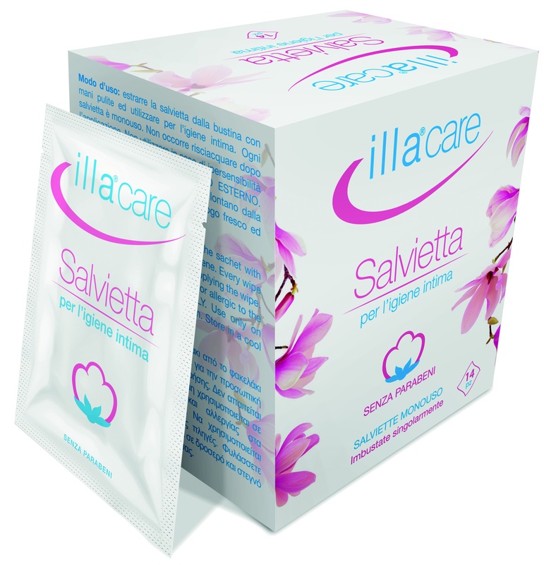 ILLA CARE SALVIETTA INTIMA 14 PEZZI - Metafarm