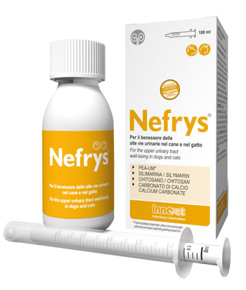NEFRYS VEG 100 100 ML CON SIRINGA DOSATRICE ALIMENTO COMPLEMENTARE PER CANI E GATTI - Metafarm