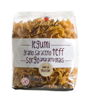 GAROFALO MAFALDA PASTA SENZA GLUTINE LEGUMI E CEREALI 400 G - Metafarm