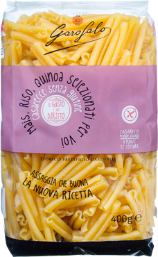 GAROFALO CASARECCE SENZA GLUTINE 400 G - Metafarm