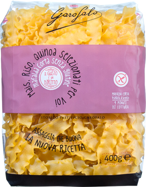GAROFALO MAFALDA CORTA SENZA GLUTINE 400 G - Metafarm