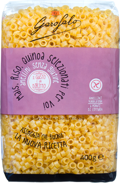GAROFALO ANELLINI SENZA GLUTINE 400 G - Metafarm