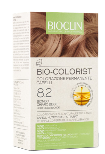 BIOCLIN BIO COLORIST 8,2 BIONDO CHIARO BEIGE - Metafarm