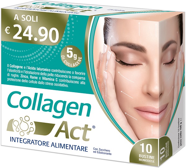 COLLAGEN ACT 10 BUSTINE MONODOSE - Metafarm