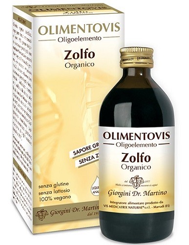 ZOLFO ORGANICO OLIMENTOVIS 200 ML - Metafarm