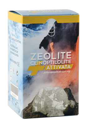 ZEOLITE CLINOPTILOLITE ATTIVATA SUPREMA 200 CAPSULE 540 MG 108 G - Metafarm