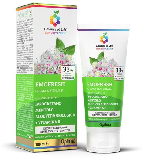 COLOURS OF LIFE SKIN SUPPLEMENT EMOFRESH CREMA 100 ML - Metafarm