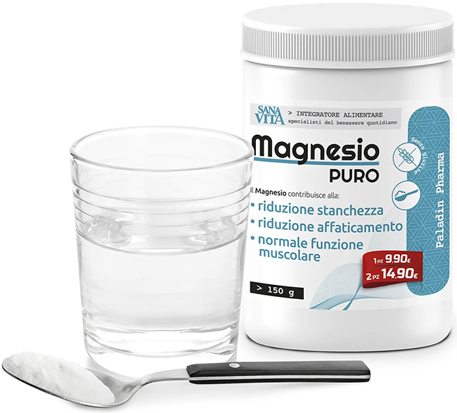 SANAVITA MAGNESIO PURO 150 G - Metafarm