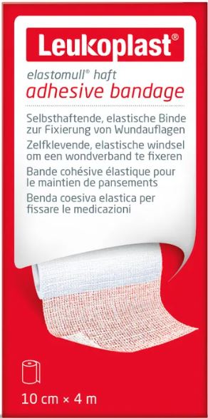 BENDA LEUKOPLAST ELASTOMULL HAFT 10 CM X 4 M - Metafarm
