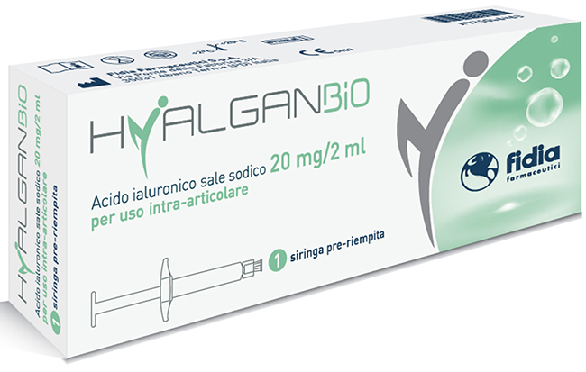 SIRINGA HYALGANBIO INTRA-ARTICOLARE 20MG 2 ML - Metafarm