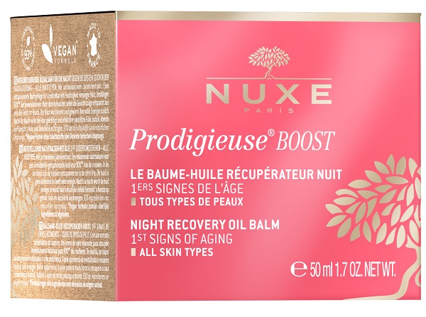 NUXE PRODIGIEUSE BOOST BALSAMO OLIO RIPARATORE NOTTE 50 ML - Metafarm