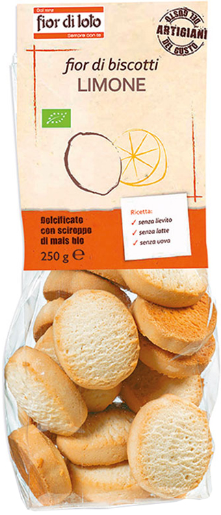 FIOR DI BISCOTTI LIMONE 250 G - Metafarm