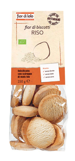FIOR DI BISCOTTI RISO 250 G - Metafarm