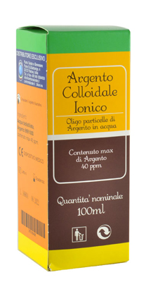 ARGENTO COLLOIDALE IONICO 40PPM CERTIFICATO SPRAY CON CONTAGOCCE 100 ML - Metafarm