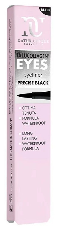 NATUR UNIQUE IALUCOLLAGEN EYES EYELINER PRECISE BLACK 1,1 ML - Metafarm