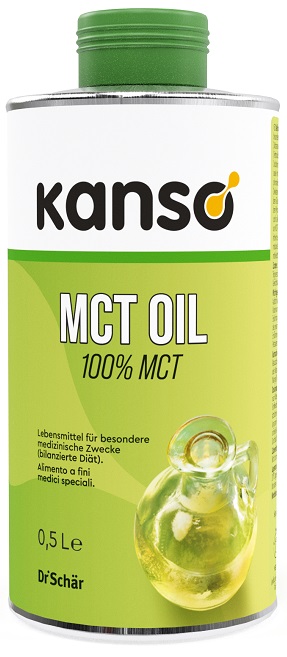 KANSO MCT OIL 100% OLIO DI ACIDI GRASSI 500 ML - Metafarm