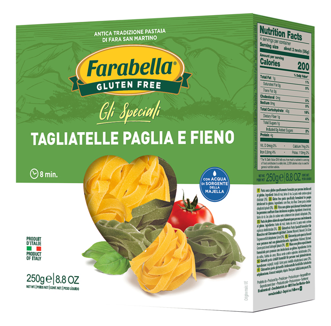 FARABELLA TAGLIATELLE PAGLIA FIENO 250 G - Metafarm