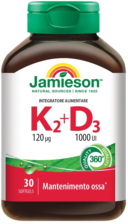 JAMIESON K2+D3 30 PERLE - Metafarm