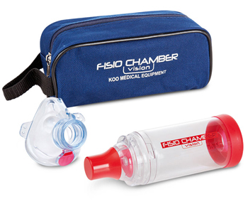 FISIOCHAMBER VISION PLUS CAMERA DI INALAZIONE CON BOCCAGLIO E MASCHERA PERIATRICA - Metafarm