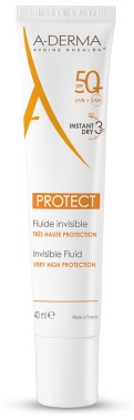 ADERMA A-D PROTECT FLUIDO INVISIBILE 50+ 40 ML - Metafarm