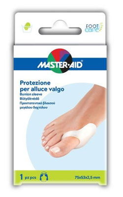 PROTEZIONE IN GEL MASTER-AID FOOTCARE PER ALLUCE VALGO 1 PEZZO D6 - Metafarm