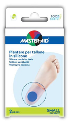 TALLONIERA IN DUE TIPOLOGIE DI SILICONE MASTER-AID FOOTCARE SMALL 2 PEZZI F2 - Metafarm