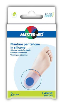 TALLONIERA IN DUE TIPOLOGIE DI SILICONE MASTER-AID FOOTCARE LARGE 2 PEZZI F4 - Metafarm