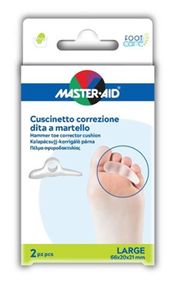 CORRETTORE DITA A MARTELLO MASTER-AID FOOTCARE LARGE 2 PEZZI C13 - Metafarm