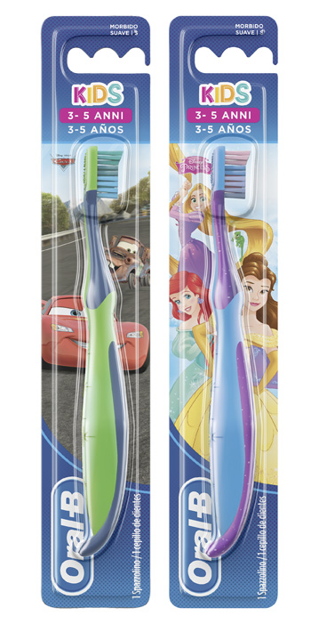 ORALB KIDS SPAZZOLINO MANUALE CARS&PRINCESS 3-5 ANNI - Metafarm