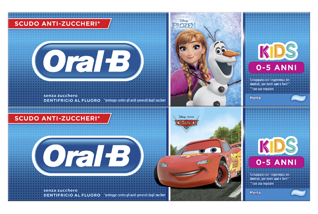 ORALB KIDS DENTIFRICIO FROZEN 0-5 ANNI - Metafarm