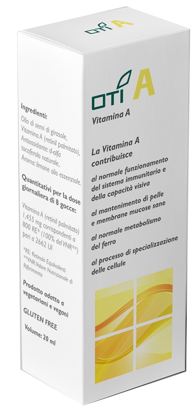 OTI A VITAMINA A GOCCE 20 ML - Metafarm