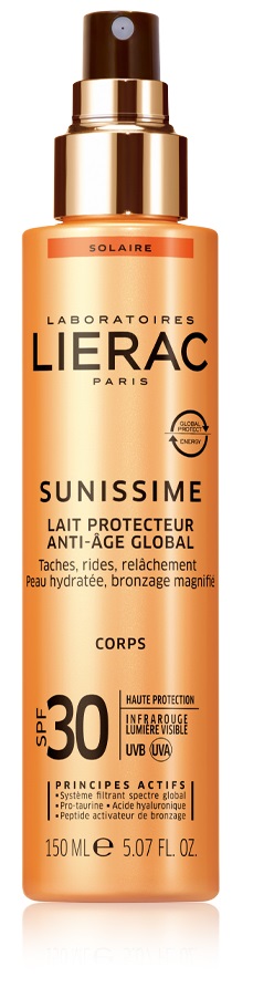 LIERAC SUNISSIME LATTE CORPO SPF30 150 ML - Metafarm