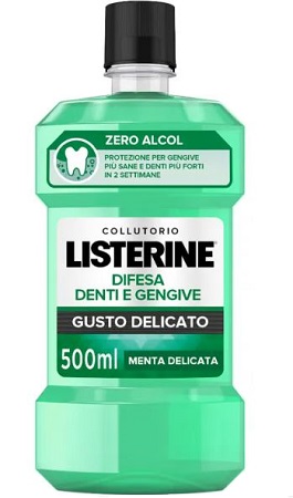 LISTERINE DENTI & GENGIVE DELICATO 500 ML - Metafarm