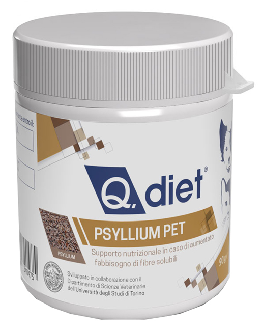 Q DIET PSYLLIUM PET POLVERE 90 G - Metafarm