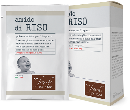 FIOCCHI DI RISO AMIDO DI RISO POLVERE LENITIVO 100 G - Metafarm
