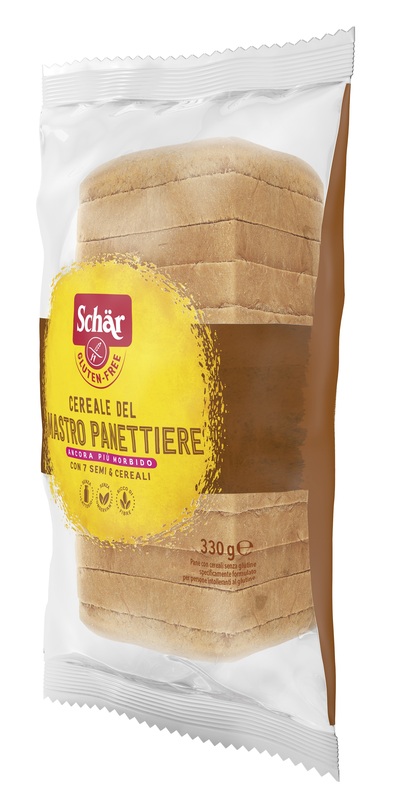 SCHAR CEREALE DEL MASTRO PANETTIERE PANE CON CEREALI SENZA LATTOSIO 330 G - Metafarm